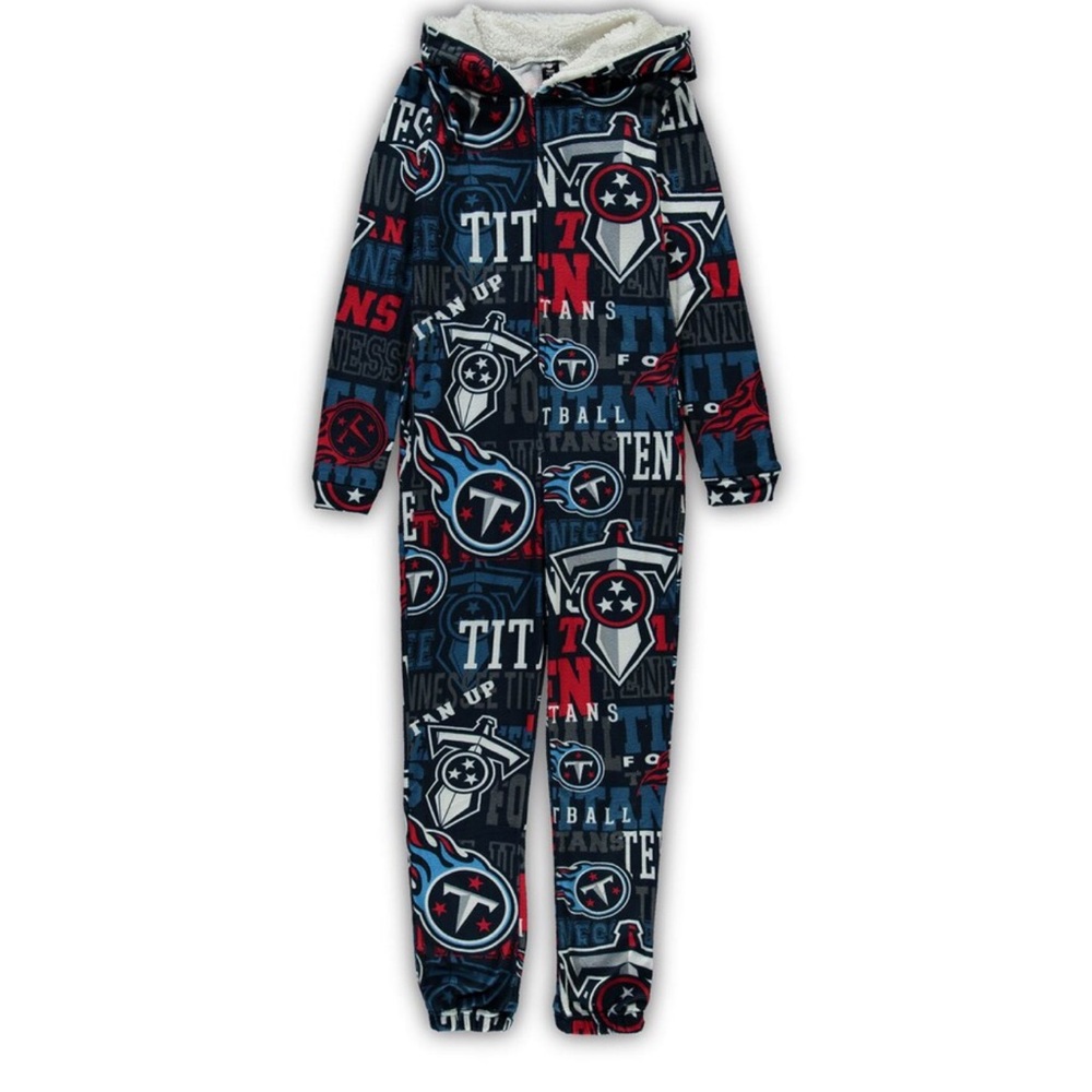 NFL Tennessee Titans pajamas - Navy and Red